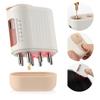 ATCAN Rechargeable Electric Hair Oil Applicator with Red Light Therapy | 2-in-1 Scalp Massager & Oil Dispenser | Microcurrent Technology for Hair Growth | 6ml Tank | High-Frequency Massage for Enhanced Absorption | Ideal for Men & Women view 1