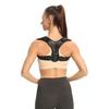 Fitcozi Adjustable Posture Corrector Belt - Elastic Back Brace for Men and Women, Straight Back Support, Black, Small view 4