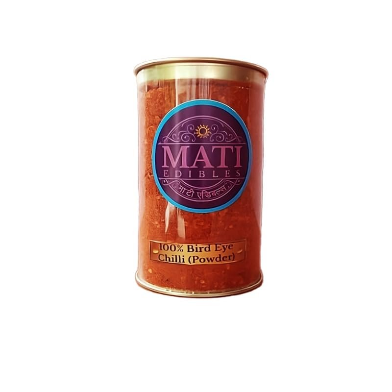 100% PURE Birds Eye Chili (Powder) | Premium Spice | Ethically Grown (Pack of 1, 150, gram)
