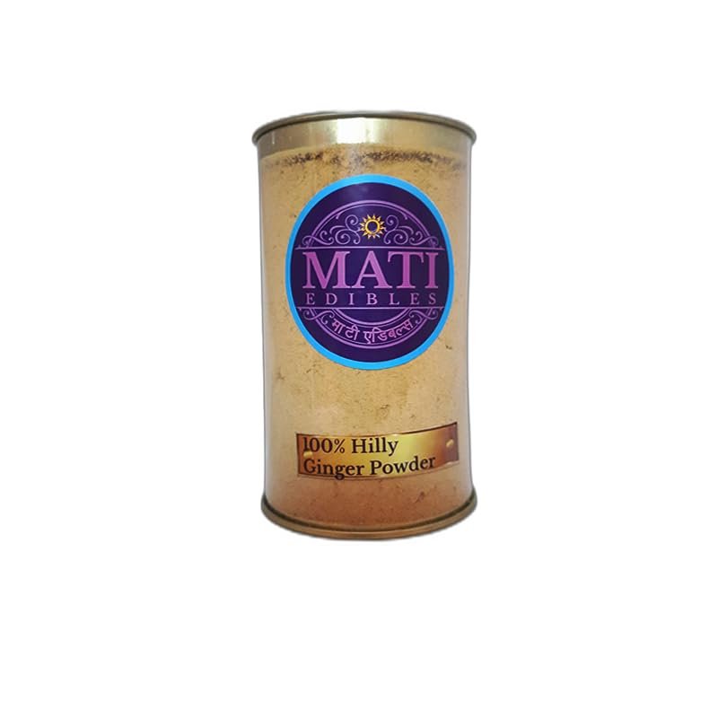 100% PURE Ginger Powder (Hilly) | Premium Spice | Ethically Grown (Pack of 1, 200, gram)