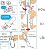 NH Fashion Hub Portable Electric Jet Spray, Foldable&Handheld Bidet Spray For Toilet,Feminine Care,Baby Wash,Outdoor Camping,Personal Hygiene Cleaning, Refillable 180ml Bottle, Adjustable Speed &Water Spray view 4