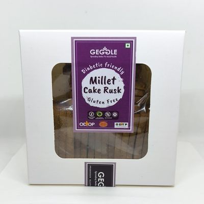Gluten-Free Millet Cake Rusk | Diabetic Friendly | Low Glycemic Index | No Added Sugar | Eggless