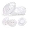 100 Pieces Waterproof Ear Cover Disposable Protect from Water Spa Home Use Hotel and Hair Salon, Waterproof Ear Protector Covers, Ear Cover for Bathing Ear Cover Caps, Covers for Hair Dye Use, Shower, Swimming and Bathing view 2