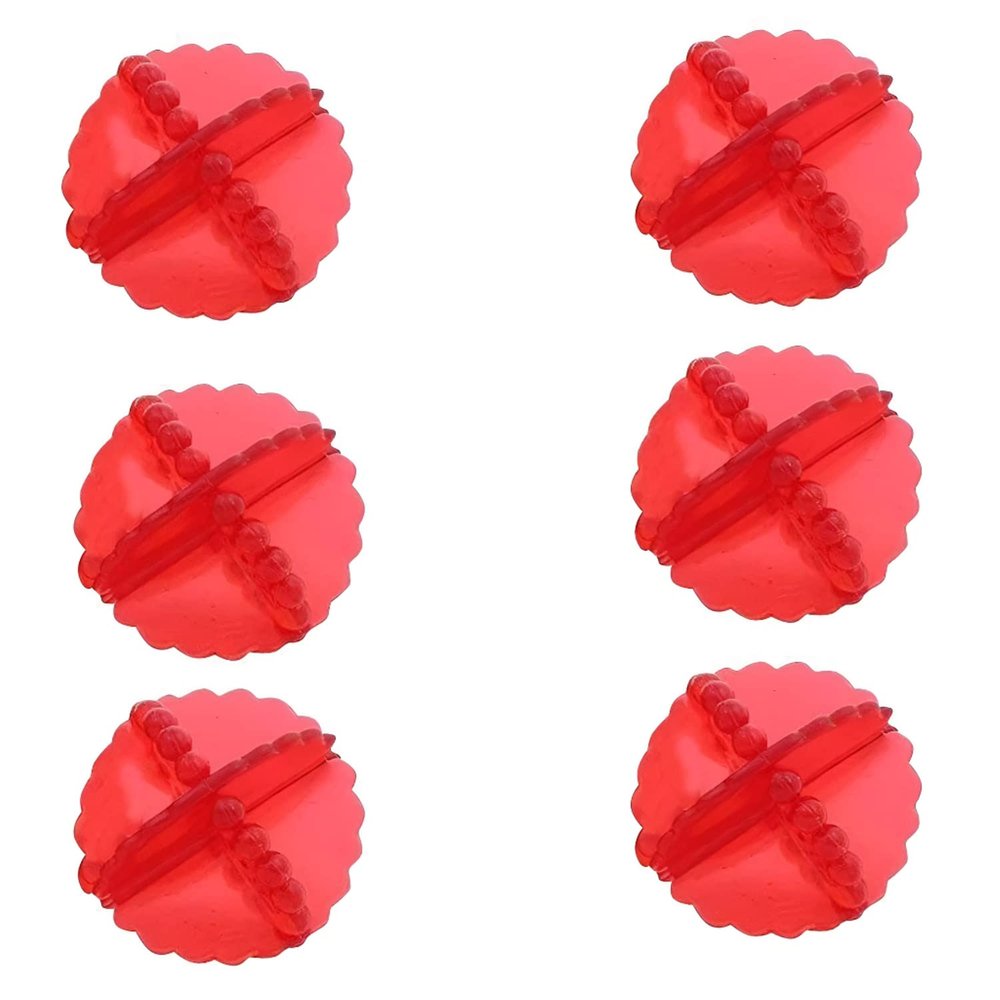 Generic Washing Machine Ball Laundry Dryer, Wash Without Detergent (6pcs) for Home and Kitchen Ideal for Daily Use Eco-Friendly Durable and Long-Lasting with Adhesive Backing