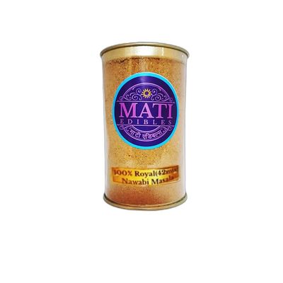 100% Royal Nawabi Masala | 42 mix | Premium Spice | Ethically Grown (Pack of 1, 100, gram)