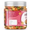 Heaven Bites Mixed Fruit Jelly Bites 200 GM | Sugar-Coated Jelly Candy Beans | Sweet & Chewy Juicy Jellies Toffee - Jar Pack Sugar Assorted Fruits Candy, Fruit Candy, Jelly Candy view 3