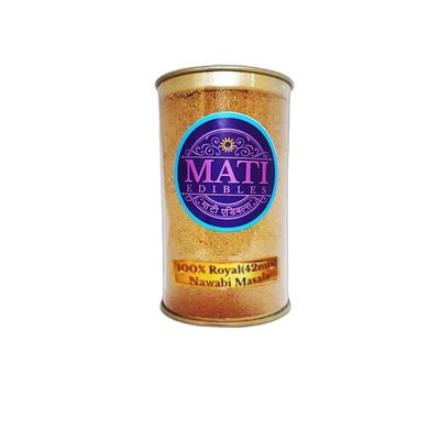 100% Royal Nawabi Masala | 42 mix | Premium Spice | Ethically Grown (Pack of 1, 150, gram)
