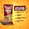 8AM Healthy Snack & Namkeen Combo Pouch, Pack of 9, (Roasted Chana 40g x 3, Chana Chatpata 40g x 3, Peanut Masala 50g x 3), Fiber & Protein Rich Mix Snacks view 4
