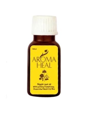 AROMA HEAL 100% Organic, Nipple Care Oil | Breastfeeding Nipple Care | Natural Soothing & Hydrating Oil | Chemical-free nipple oil | Breastfeeding Moisturizer | Healing Nipple Care Product (15 Ml)