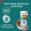 Dhanigreens Organics Crunchy Chips 300gm (Ragi Cream & Onion Flavour 150g + Oats Peri Peri Flavor 150g), Natural Ingredients Snacks, Gluten-Free, Cholesterol Free, High in Dietary Fiber (Combo of 2) view 3