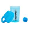Steadfast Nutrition Plastic Protein Shaker Blender 400ml Bottle for Whey Protein Mix, Cycling, Gym Water Bottle with Blender Ball (Neon Blue Green Pack of 2) view 4