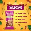 8AM Dry Fruits Combo Pouch, Pack of 5, (Almond 40g, Cashew 40g, Pistachio 30g, Trail Mix 35g, Nut Mix 35g), Fiber & Protein Rich Healthy Mix Dry Fruits, Diwali Gift Pouch view 4
