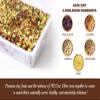 Black Dates Bites Dry Fruits Barfi 500g | Mazafati Black Dates Bites Chikki | Premium Blend of Almonds, Cashews, Pistachios & Pure Ghee | Healthy Sweets Indian Mithai view 3