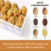 Dry Fruits Ladoo Low Sugar 200g (6 Balls) | Handmade with 95% Mixed Nuts, Black Raisins, Gulkand & Pure Cow Ghee No Preservatives | Healthy Indian Mithai Festival Sweets Ladoo view 3