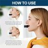 Nokwocy Breath Trainer, Lung Trainer, Breathing Exercise Device, Muscle Trainer with Variable Settings, Removable for Easy Cleaning - Black view 3