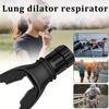 Nokwocy Breath Trainer, Lung Trainer, Breathing Exercise Device, Muscle Trainer with Variable Settings, Removable for Easy Cleaning - Black view 4