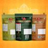 8AM Cashew Combo Pack of 3, 200g Each (Roasted Cashew, Paprika Cashew, Cashew Black Pepper), Fiber & Protein Rich Healthy Dry Fruits, Diwali Gift Box view 3