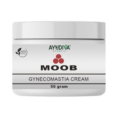 Ayudiva Herbals Moob Ayurvedic Cream fo Men | 50g Cream
