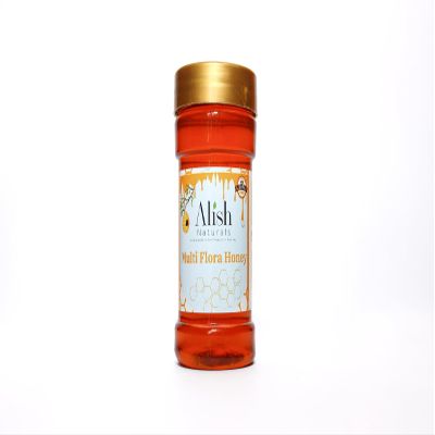 ALISH NATURALS Pure Multiflora Honey 100% Natural, Raw & Unfiltered, Rich in Antioxidants, Immune-Boosting Benefits, Ideal for Tea, Cooking, and Health Remedies, 500gm
