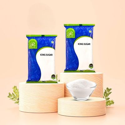 Rahul Sugar Icing Sugar for Baking Sulphur-Free Chemical Free Cholesterol Free, Fat Free Icing Sugar,(1X2Kg) Pack of 2
