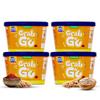 Bebe Burp Travel Pack Grab & Go | Multi Millet with Saffron| No Preservatives No Salt | Lightly Sweetened with Date Powder | Made with Ragi,Jowar and Oats 30gm each (Pack of 4) | 120gms view 1