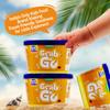 Bebe Burp Travel Pack Grab & Go | Multi Millet with Saffron| No Preservatives No Salt | Lightly Sweetened with Date Powder | Made with Ragi,Jowar and Oats 30gm each (Pack of 4) | 120gms view 4