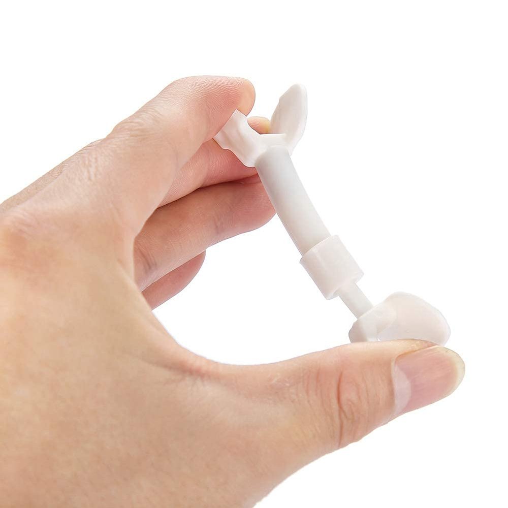 MIPPO Facial Exerciser 1Pcs Slim Mouth Exerciser Face Trainer Smile Training Accessories | White