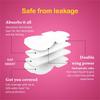 Aram Organics panty liners for women daily use (pack of 20 liners with wings) 185mm organic cotton panty liners for hygienic & protects underwear view 3
