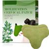 Moxibustion Cervical Patch - Wormwood & Mugwort Heat Relief for Neck, Shoulder, and Joint Pain,Back, Waist Pain Relief view 1