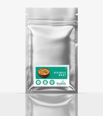 Kusha Spices Bisibele Bhat Powder (500g) | Proprietary Blend | Powered Spice | Natural | Strongly Aromatic | Contains Cinnamon as Signature Ingredient | Flavorful | From Karnataka, India |