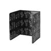 ATORSE Oil Splash Guard Aluminum Foil 3 Sided Splatter Guard for Kitchen Black view 1