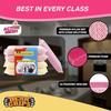 BEAR GRIPS Active mesh Scrub - Foam/Sponge Scratch Proof Scrubber with with Stain Splitter net for All Utensils Type Dish Washing and Heavy and Oily Stains Cleaning - Pack of 16 view 2