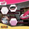 BEAR GRIPS Active mesh Scrub - Foam/Sponge Scratch Proof Scrubber with with Stain Splitter net for All Utensils Type Dish Washing and Heavy and Oily Stains Cleaning - Pack of 16 view 4