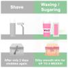 Pinch Me Disposable Non-Woven Wax Strips for Hair Removal. (Pack of 2(90 Strips) 3" x 9") view 3