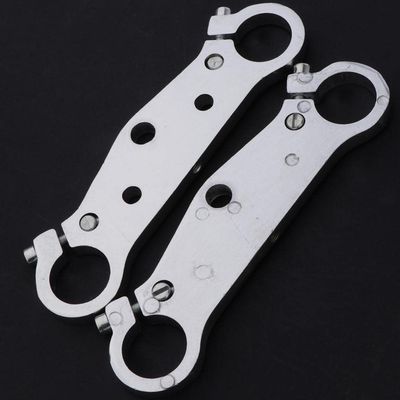 ATORSE Front Upper Triple Tree Steering Stem Fork Clamp 25mm for 49cc Mini Dirtbike