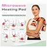 Gordon Long Heating Pad for Neck and Shoulders with Straps 24x5.1 Microwavable with Washable Cover Large Moist Heat Pack Warm Hot Compress Neck Wrap Weighted Bag Reusable-Raha view 4