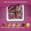 Dry Fruits Rose Petal Barfi | Shahi Gulab Chikki Healthy Mithai 250g | Cashews, Almonds, Pistachios, Gulkand & Black Raisins Pure Ghee & Low Sugar | Festive Indian Sweets & Rose Flavor Mix Nuts Bars view 3