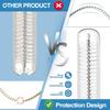 2 Drinking Straw Cleaning Brush Long - Bristle Cleaner for Stainless Steel Drink Straws Heavy Duty Brushes for Washing Glass Silicone Metal Straws Tea Pot Spout Mini Micro Bottle view 4