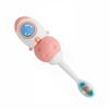 Arsenio Space Astronaut Design Toothbrush Extra Microfiber Soft Bristles Manual Toothbrush Soft Tooth Brush For 3-6 Years Old Children Boys Girls Kids MultiColor (Pink) view 2