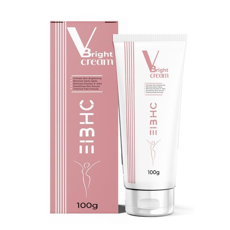 EIBHC V- White Intimate Area Whitening & Lightening Cream | Neck, Hip, Thigh,Underarm, Bikini Area, Intimate Area Dark Spot Removal cream- (100gm)