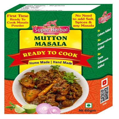 New Super Herbal Mutton Masala 60g Ready To Cook