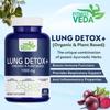 FITNESSVEDA Lung Natural Detox+ Organic & Plant Based Exclusive Wellness Product, Clears Congestion, Removes Tar, Improves Lung Health & Immunity Daily Cleanse Capsules - Pack of 1 view 4