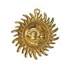 MF Surya Dev Metal Wall Hanging Sun Face Statue Puja Vastu Figurine Surya For Positivity For Home Enterance & Office Decor, Brass Finish,Surya Bhagwan Wall Hanging (Surya Face) - 10 view 3