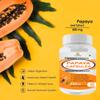 Fitness Prime Papaya Extract 800 mg Capsules for Boosting Immunity & Improve Blood Platelets Production | Anti-Oxidant & Natural Detoxifier (60 Capsules) view 3