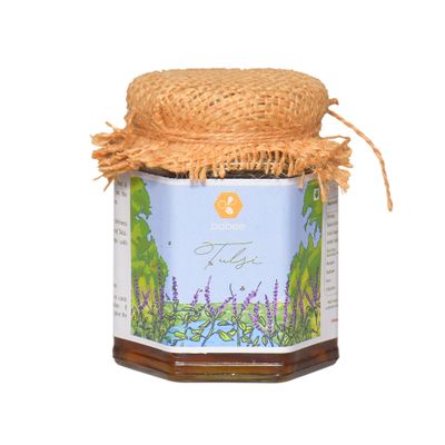 Babee Natural Tulsi Honey | Purely Delicious | Naturally Healthy | No Sugar Added - 310 gm