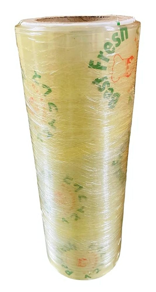 Lapeta Food Transparent Wrap for Food Wrapping 1.5kg, FoodCling roll for Kitchen, Clean wrap roll for Kitchen Food roti Super Saver Jumbo Roll for Food Pack Kitchen use (Pack of 1)