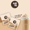 eatfit Butterscotch Milkshake Premix  Pack of 12 (12 x 25g) 300g I Make Thick & Smooth Texture Milkshakes I Instant Drink Mix I Vegan view 4