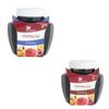 Blossom Glazing Gel combo pack of 250 Gram Chocolate Gel and Blueberry Gel view 1