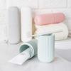 Generic Capsule Shape Travel Toothbrush Toothpaste Case Holder Portable Toothbrush Storage Plastic Toothbrush Holder view 4