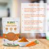 Daughter's Organic Farm Carrot Powder 100g | 100% Pure & Natural | Rich in Nutrients | Ideal for Smoothies, Baking, Cooking & Skincare | No Preservatives | Vegan & Multipurpose Use view 2